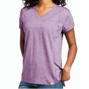 Ariat Women's Rebar Evolution T-Shirt - Paisley Purple