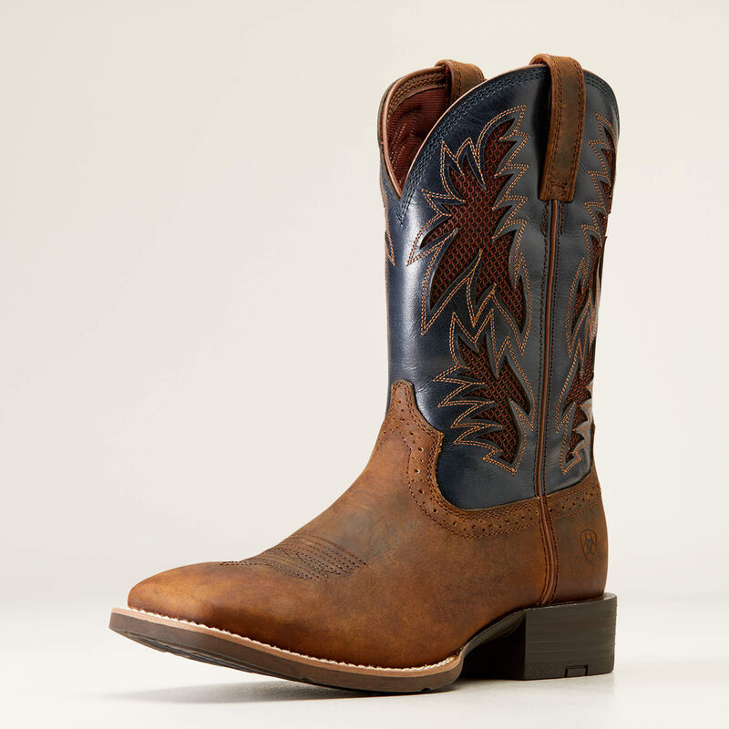 Ariat: Men’s Sport Herdsman Powder Brown Western Boot