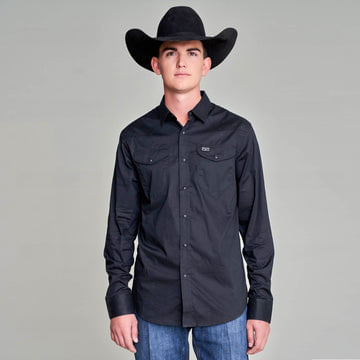 Kimes-Men-s-Blackout-Dress-Shirt---Black