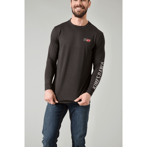 Kimes Ranch Men's KR2 Long Sleeve Performance Shirt - Black