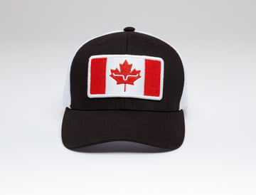 Kimes-Unisex-Oh-Canada-Trucker-Hat---Black