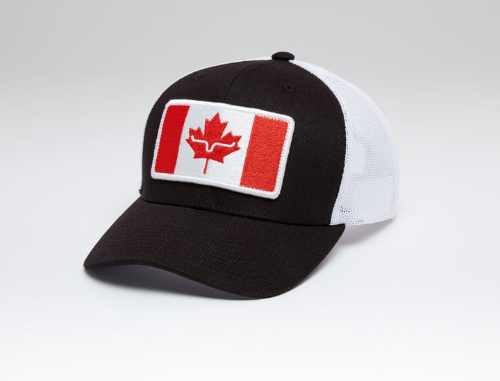 Kimes-Unisex-Oh-Canada-Trucker-Hat---Black