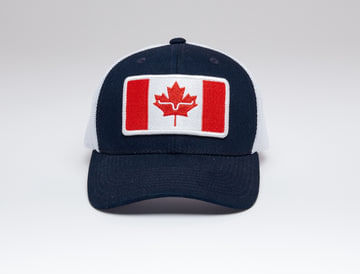 Kimes-Unisex-Oh-Canada-Trucker-Hat---Navy