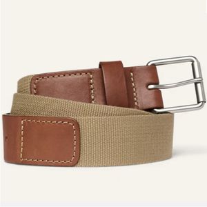 Filson Unisex Canvas Belt - Tan