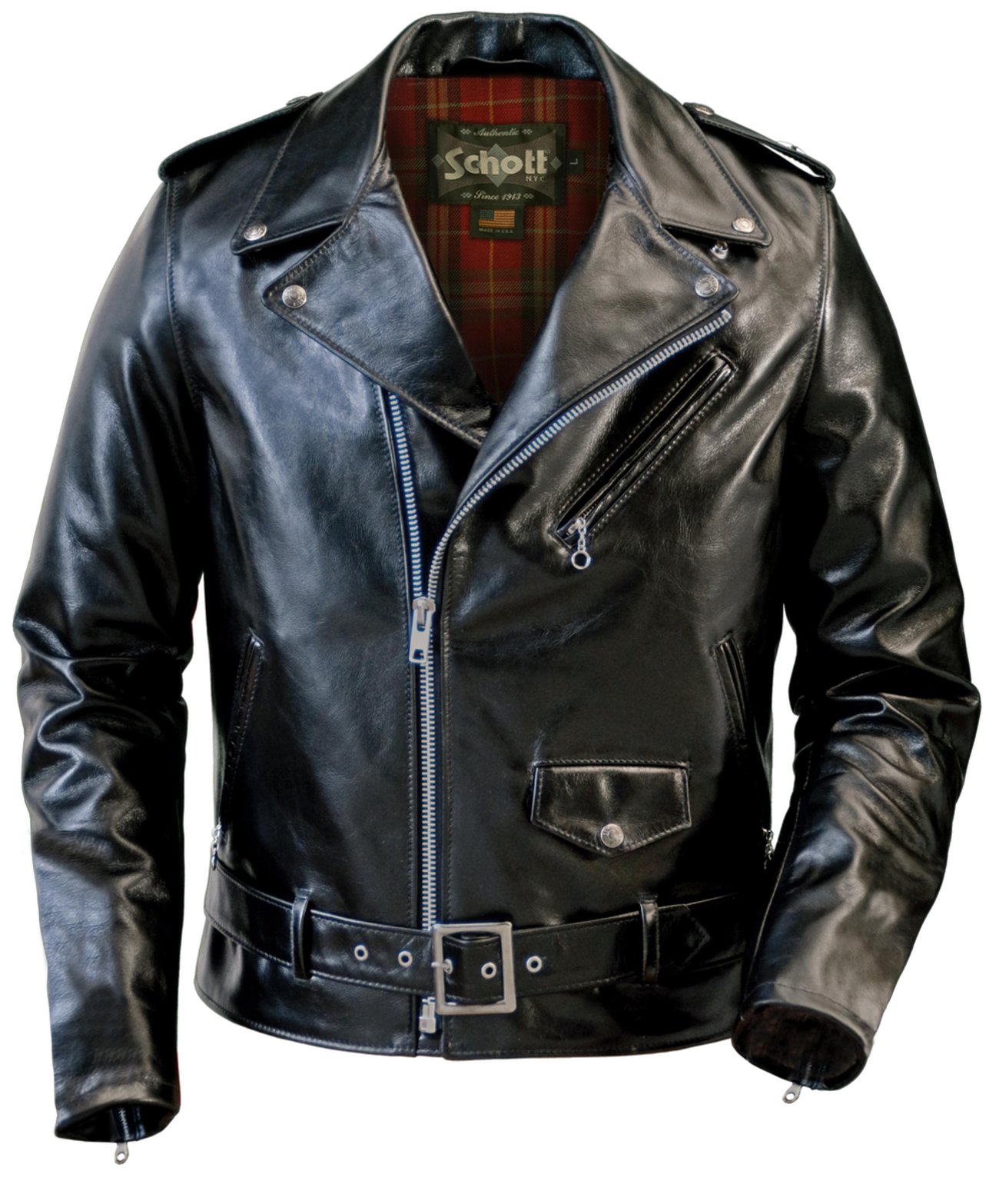 Men's Leather Biker Vest Gilet | Black Double Pocket Cowhide Vest