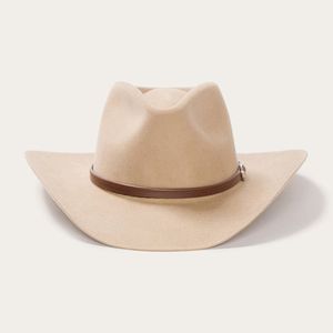 Stetson Seneca 4X Buffalo  Felt Western Hat - Silver Sand