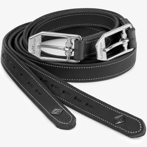 Lemieux Vector Stirrup Leathers - Black