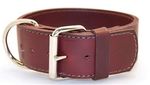 Omni-Pet-Regular-Latigo-Leather-Collar---Burgundy