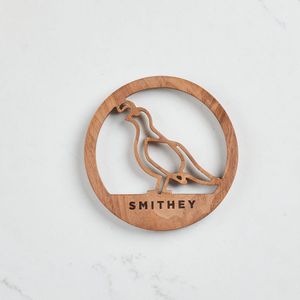 Smithey Walnut Wooden Trivet