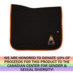 LGBTQIA--Collection---Ogilvy-Baby-Dressage-Pad-blkorange