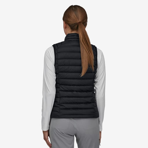 Women's, W Nano Puff Vest-black, Patagonia 84629-blk