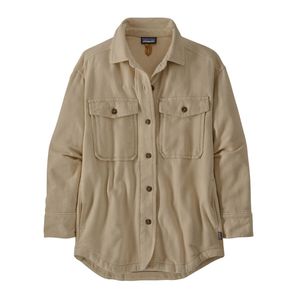 Patagonia Women's Heavy Weight Fjord Flannel - Natural Beige
