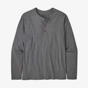 Patagonia Men's Regenerative Lightweight Henley - Noble Grey