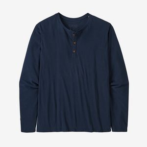 Patagonia Men's Regenerative Lightweight Henley - Navy