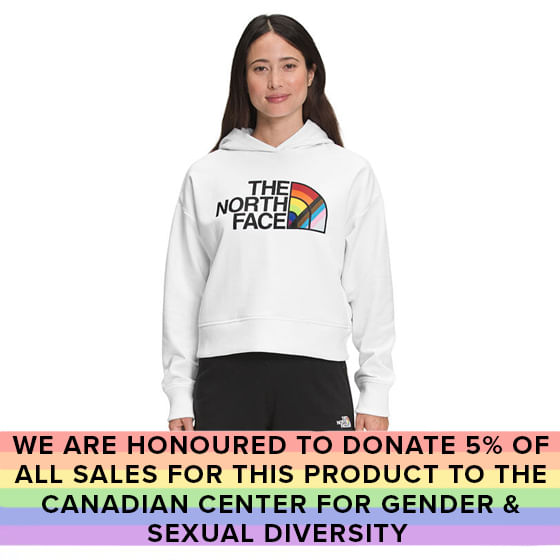 The-North-Face-Slightly-Cropped-Pride-Pullover-Hoodie---White