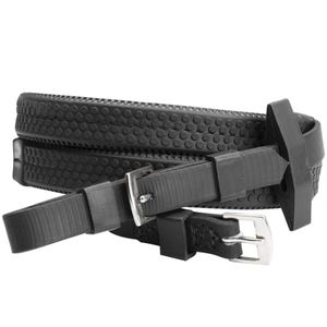 Wintec Rubber  Grip Reins - Black