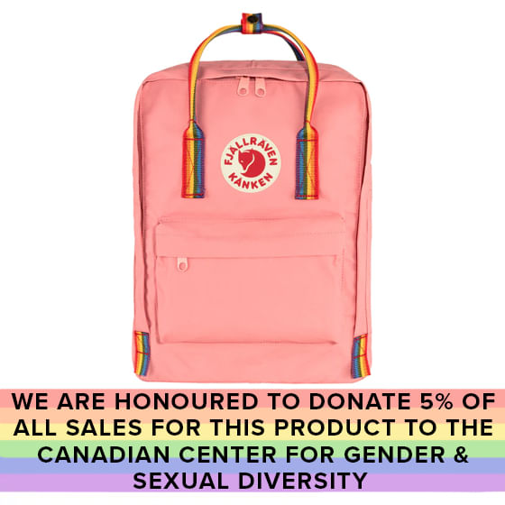 Fjallraven-Kanken-Rainbow-Backpack---Pink---Rainbow-Pattern