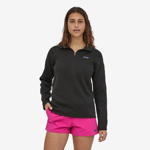 Patagonia-Women-s-Better-Sweater-1-4-Zip---Black