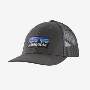 Patagonia Unisex P-6 Logo LoPro Trucker Hat - Forge Grey