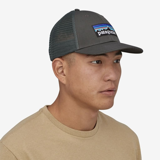 Patagonia-Unisex-P-6-Logo-LoPro-Trucker-Hat---Forge-Grey