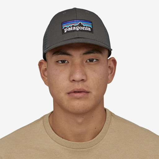 Patagonia-Unisex-P-6-Logo-LoPro-Trucker-Hat---Forge-Grey