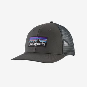 Patagonia Unisex P-6 Logo LoPro Trucker Hat - Forge Grey