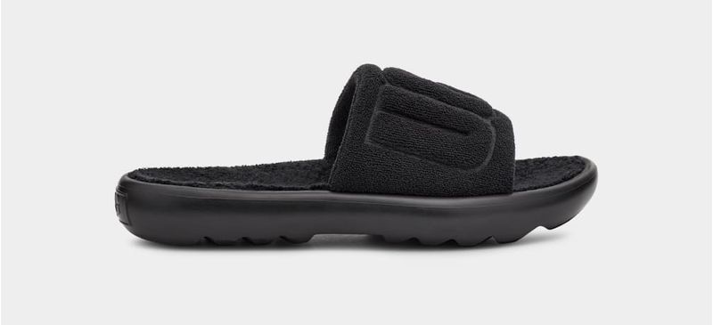 Black ugg slides online womens