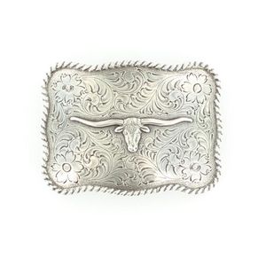 M&F Buckle Longhorn Head