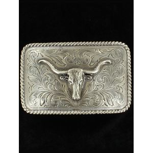 M&F Buckle Longhorn Head