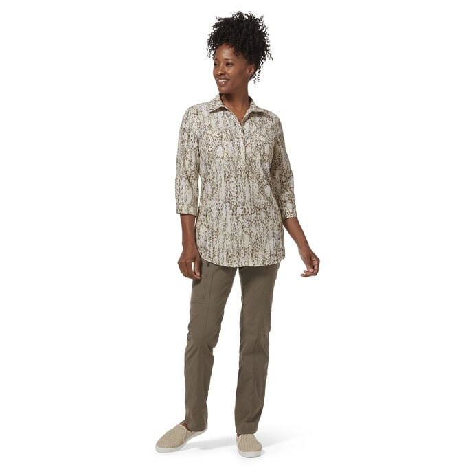 Royal-Robbins-Women-s-Expediton-II-Tunic-Print---Creme-Simmer