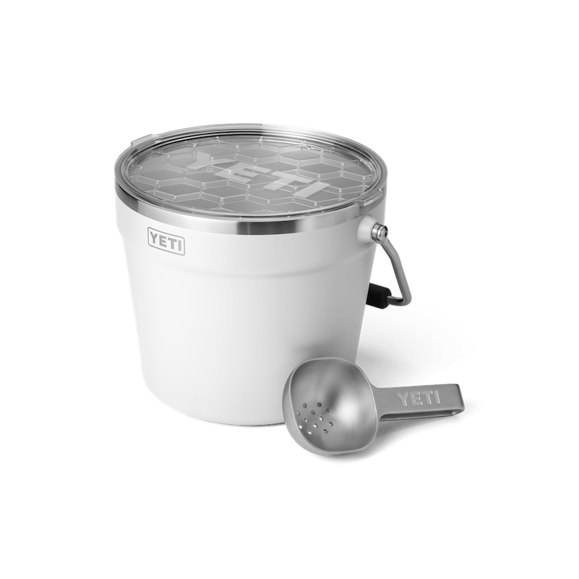 YETI Rambler Beverage Bucket - White