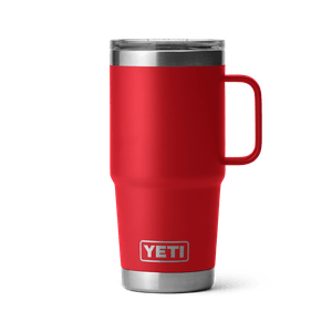 Yeti Rambler 591ml(20oz) Travel Mug with Stronghold Lid - Rescue Red