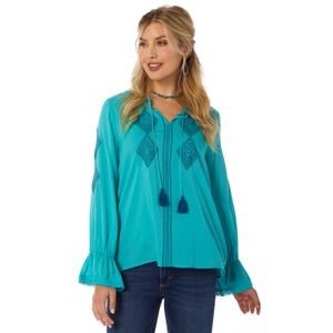 Wrangler West Retro Shirt-Tea