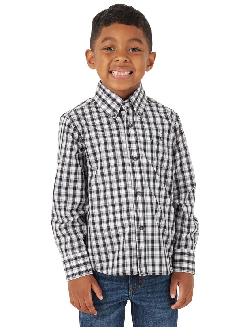 Kid s Boys Riata Shirts 3a Wrangler 10br2123a