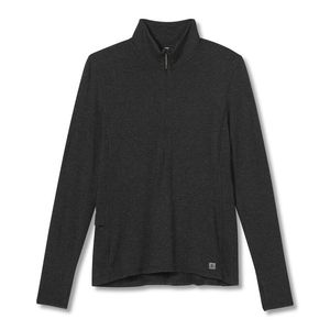 Royal Robbins Women's Venturlayer 200 1/4 Long Sleeve - Jet Black