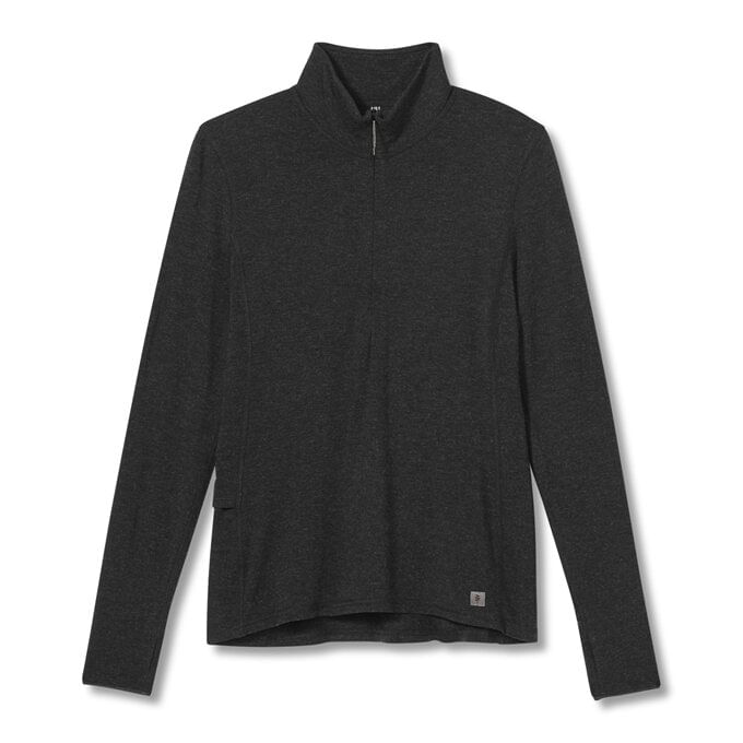 Royal-Robbins-Women-s-Venturlayer-200-1-4-Long-Sleeve---Jet-Black