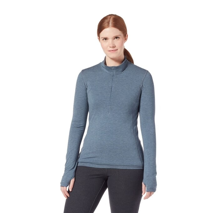 Royal-Robbins-Women-s-Venturlayer-200-1-4-Long-Sleeve---Sea