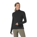 Royal-Robbins-Women-s-Venturlayer-200-1-4-Long-Sleeve---Jet-Black