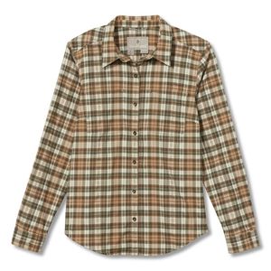 Royal Robbins Women's Thermotech Flannel - Dark Olive