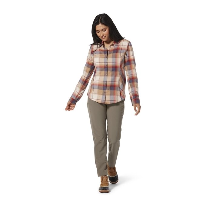 Royal-Robbins-Women-s-Dream-Trekker-Flannel---Graystone-Nazarre