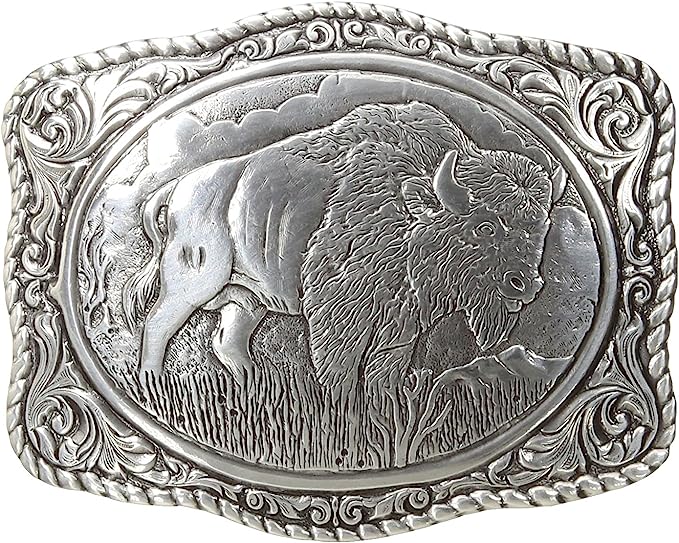 BUCKLE-BUFFALO-STANDING