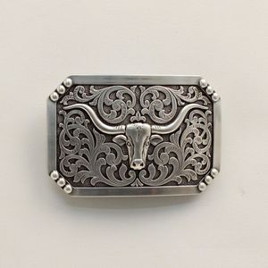 M&F Western Buckle - Longhorn Head