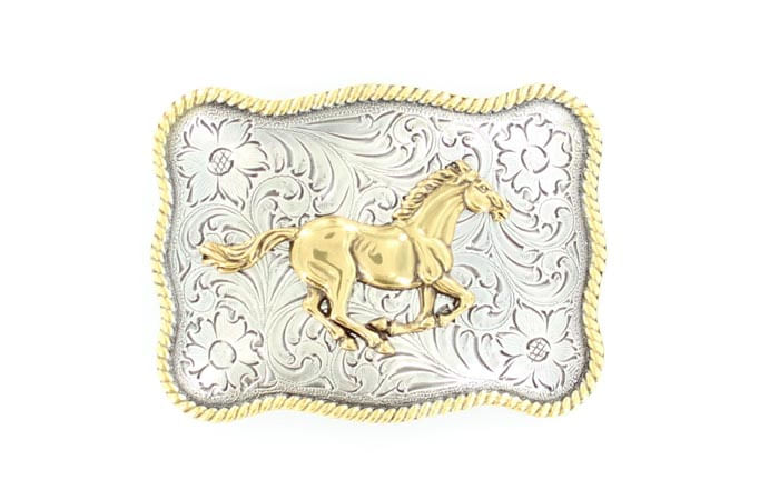 BUCKLE-RUNNING-HORSE