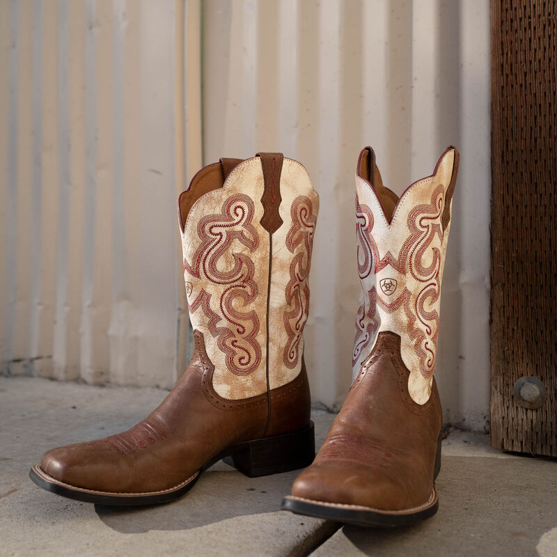 Ariat-Women-s-Quickdraw---Sandstorm--White