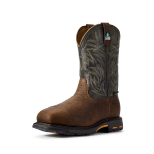 Ariat Men's Workhog Square MetGuard CSA - Moss