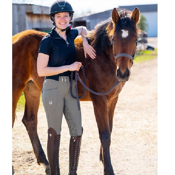 W Dalhousie Fs Breech-olive, Leveza Equestrian Dalhousie