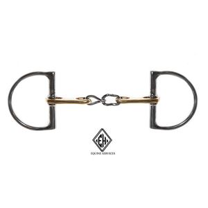 EH Equestrian Puzzle D-Ring Snaffle