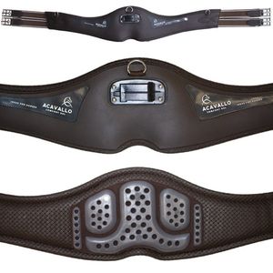 Acavallo Gel & PVC Anatomic Short Comfort Girth - Brown