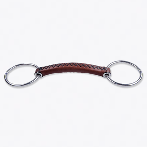 Trust Equestrian Leather Loose Ring Bit