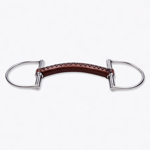 Trust Equestrian Leather Dee Ring Bit